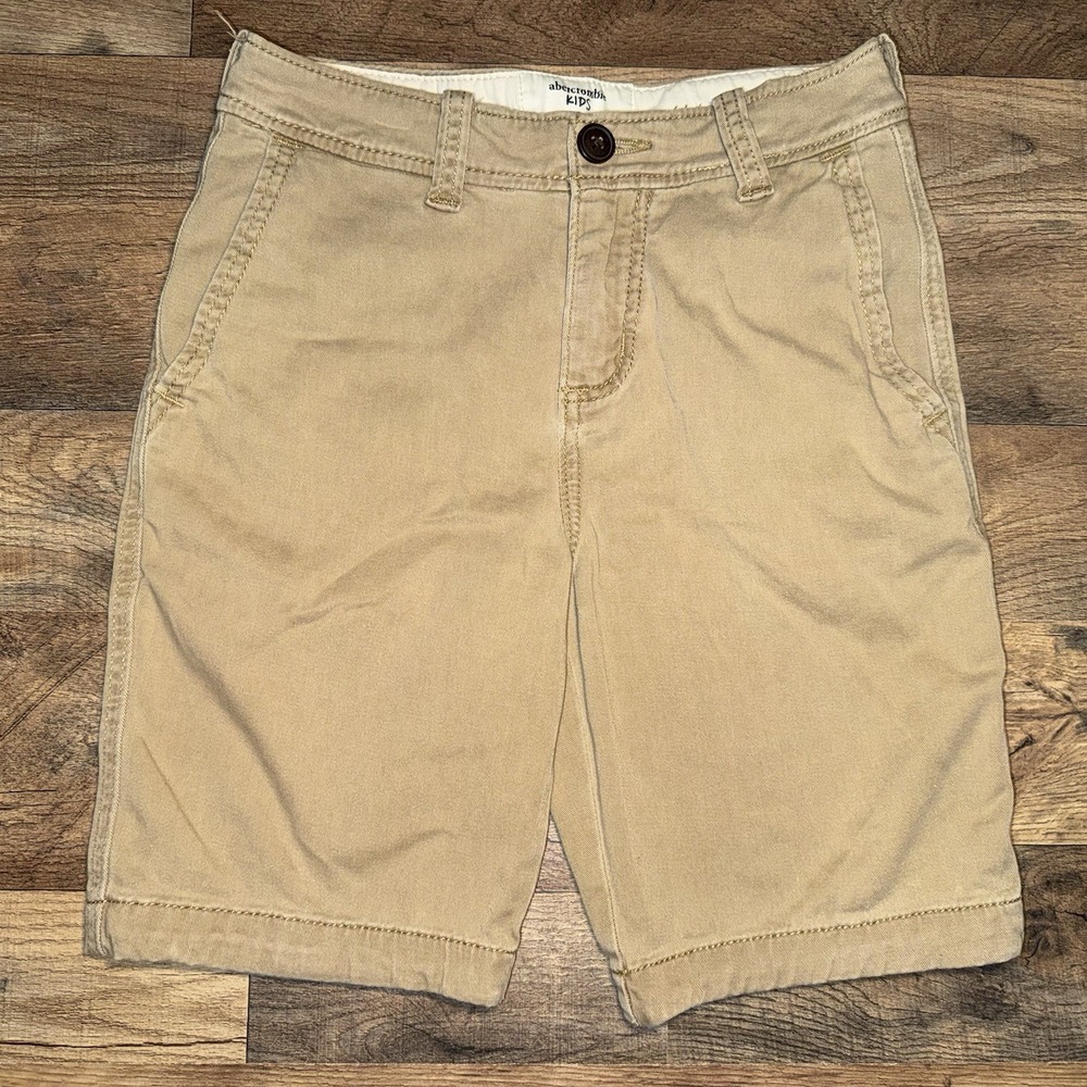 Abercrombie Kids 11/12 Khaki Shorts Chinos Uniform
